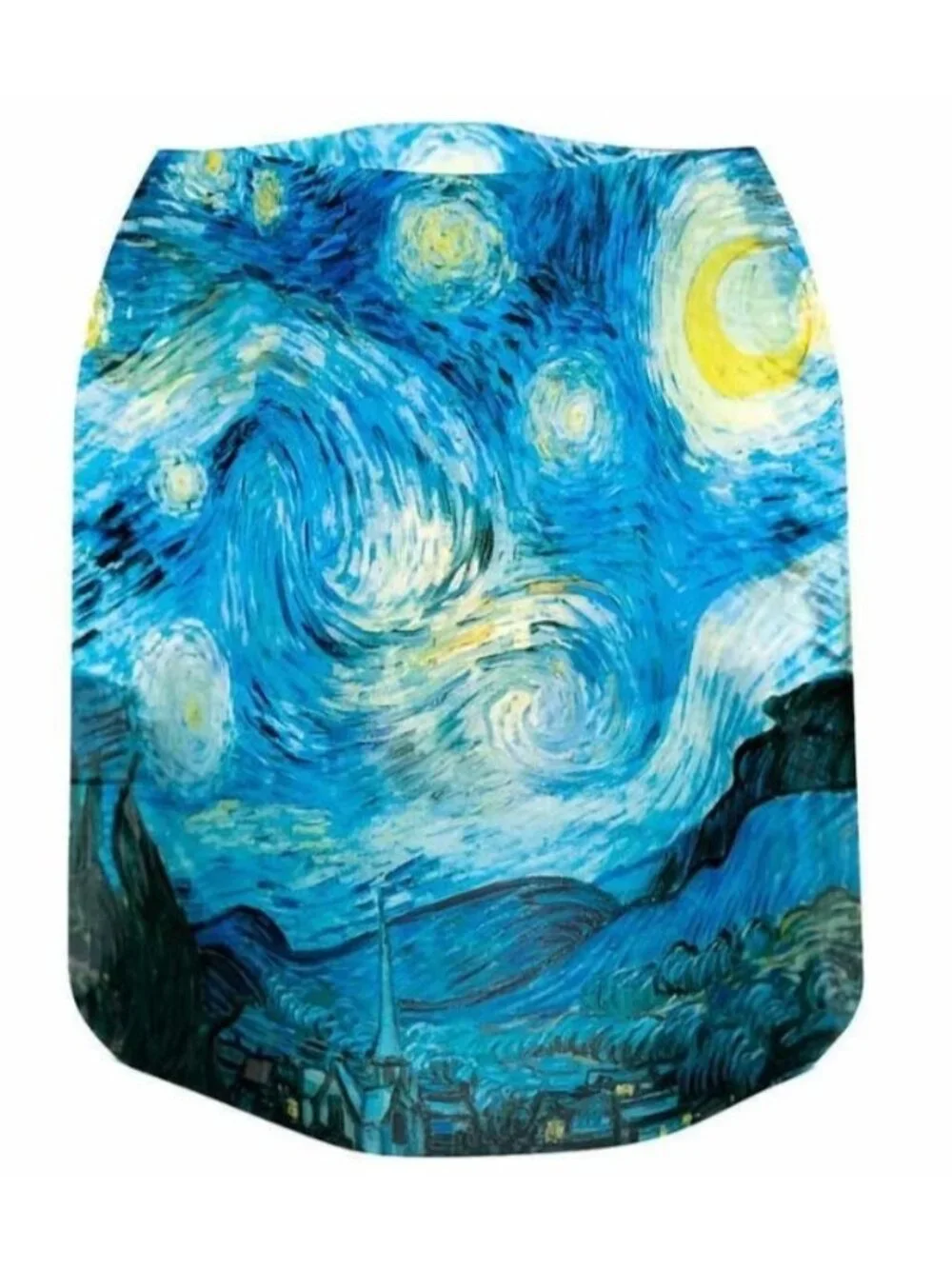 Luminary Lanterns Floating Set of 4 LED Candles Reusable Van Gogh Starry Night
